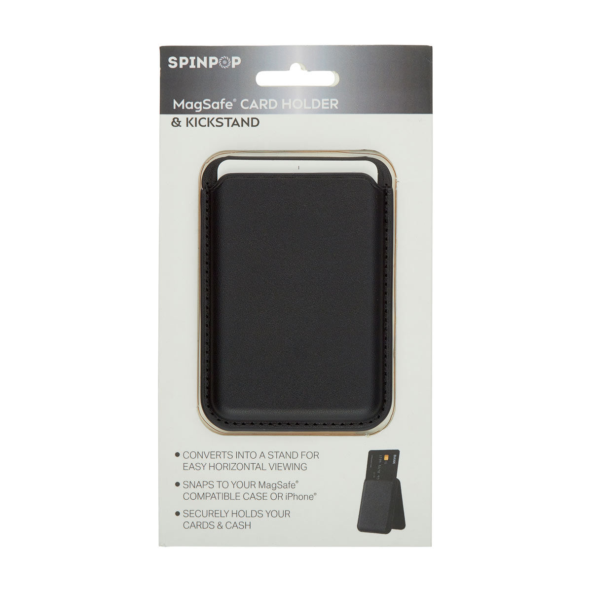 Spinpop Black Cord Holder