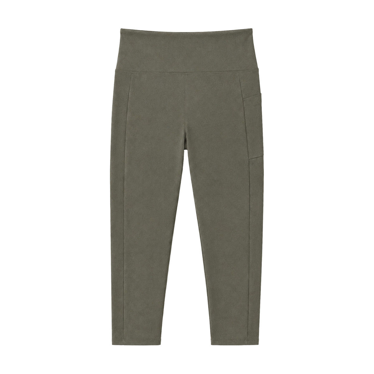 Women's Active Leggings, Green, Full Length, X-Large