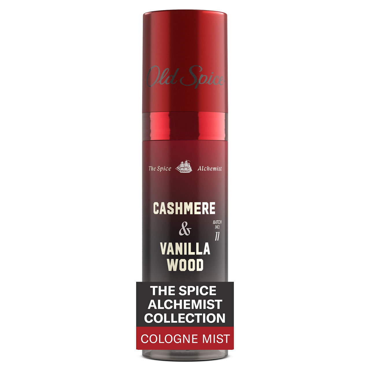 Old Spice Cologne Mist for Men, Spice Alchemist, Cashmere & Vanilla Wood, 3.8 fl oz