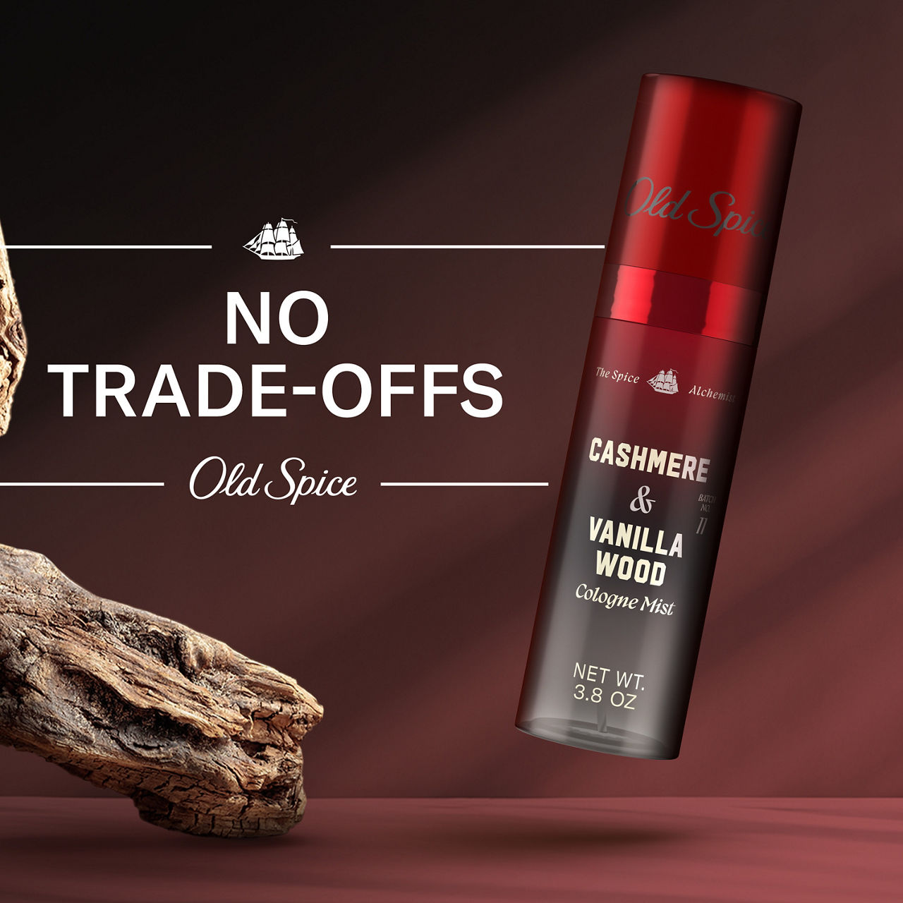 Buy Old Spice Cologne Mist for Men, Spice Alchemist, Cashmere