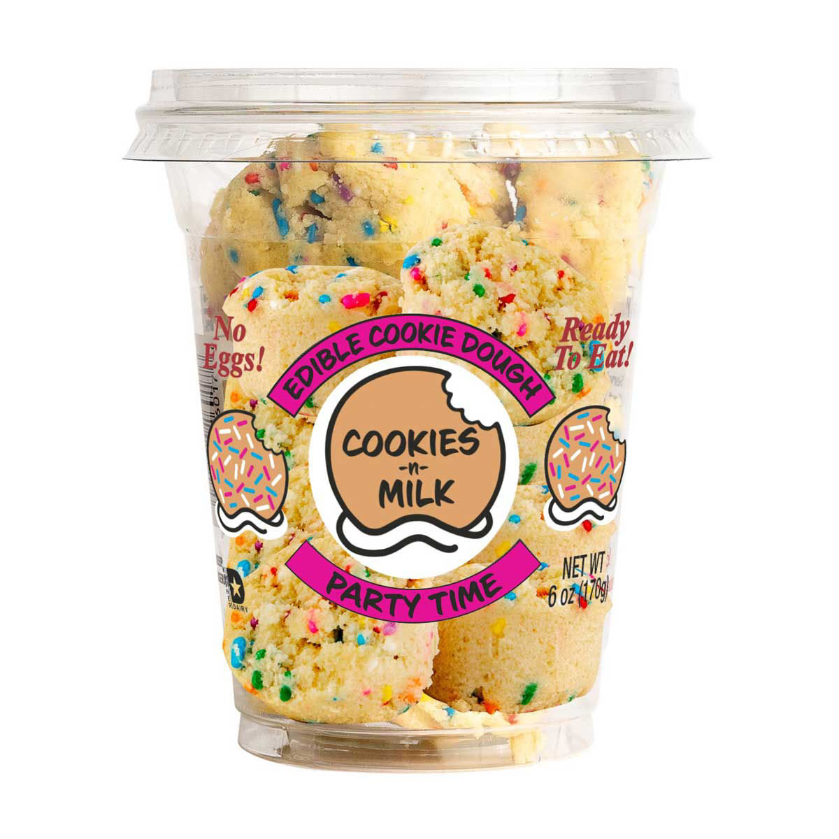 Cookies-n-Milk Party Time Cookie Dough