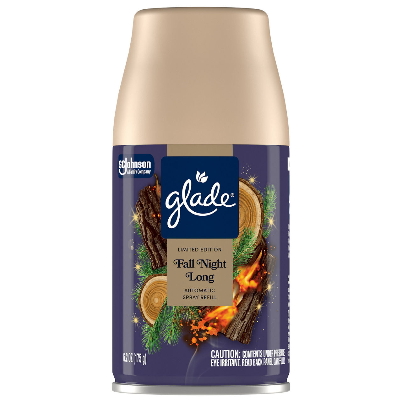 Glade® Automatic Spray Refill, Air Freshener, Fall Night Long, 6.2 oz