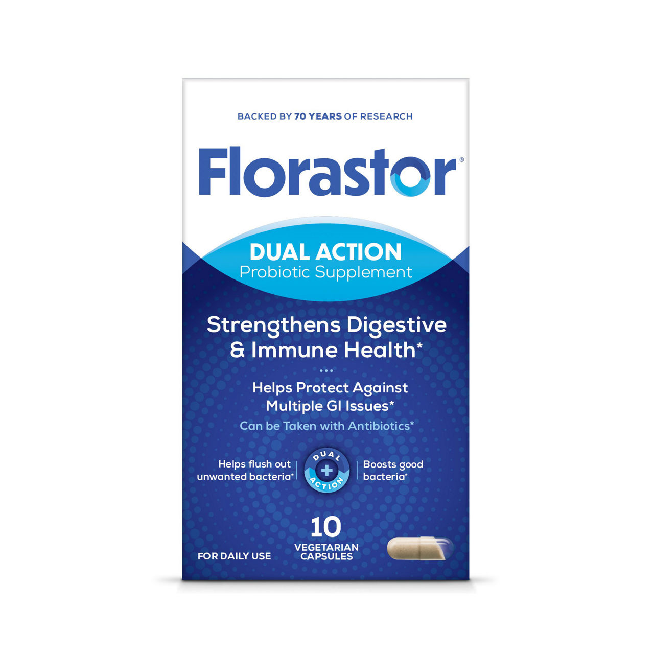 Florastor Probiotic Capsules 10ct