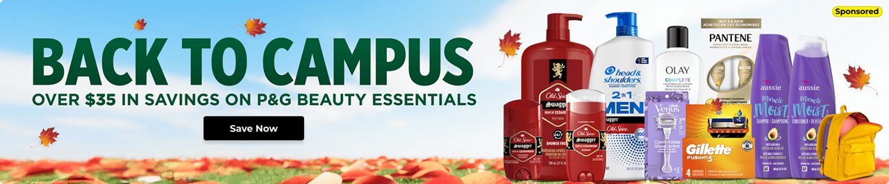 Back to Campus Savings