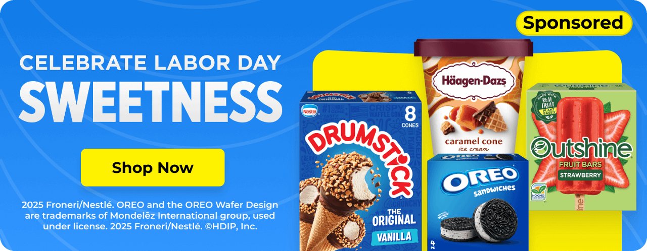 Dreyers Labor Day Sweetness