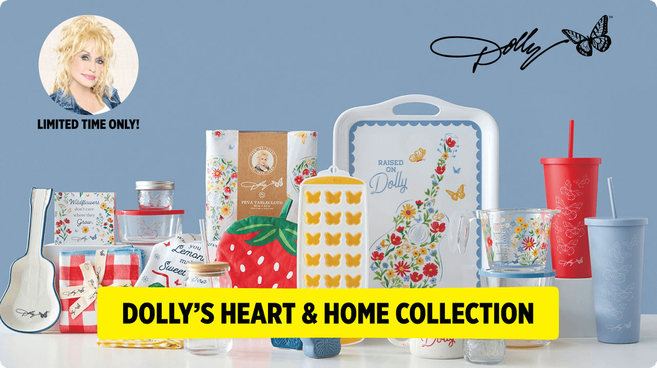 Dolly’s Heart & Home Collection - In Stores Now!