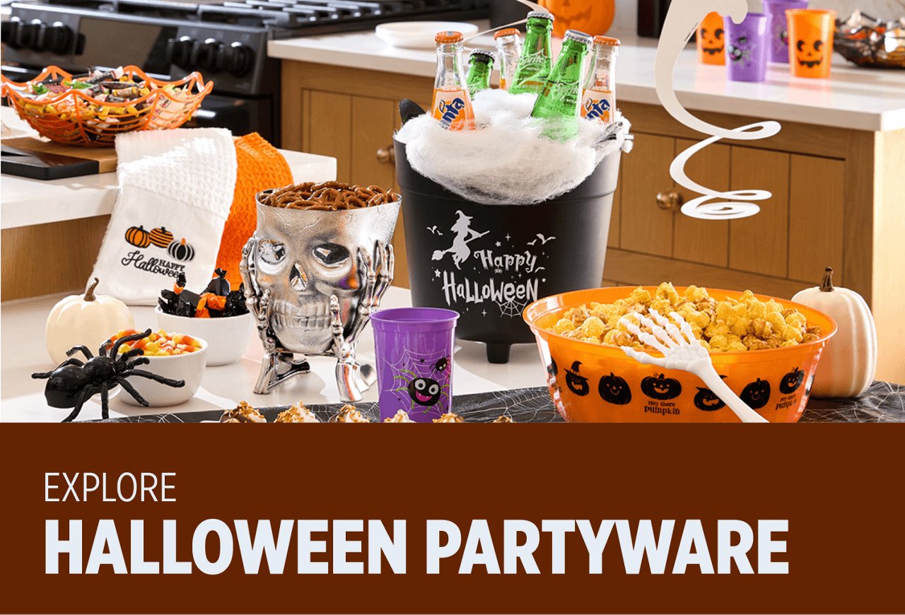 Explore Halloween Partyware