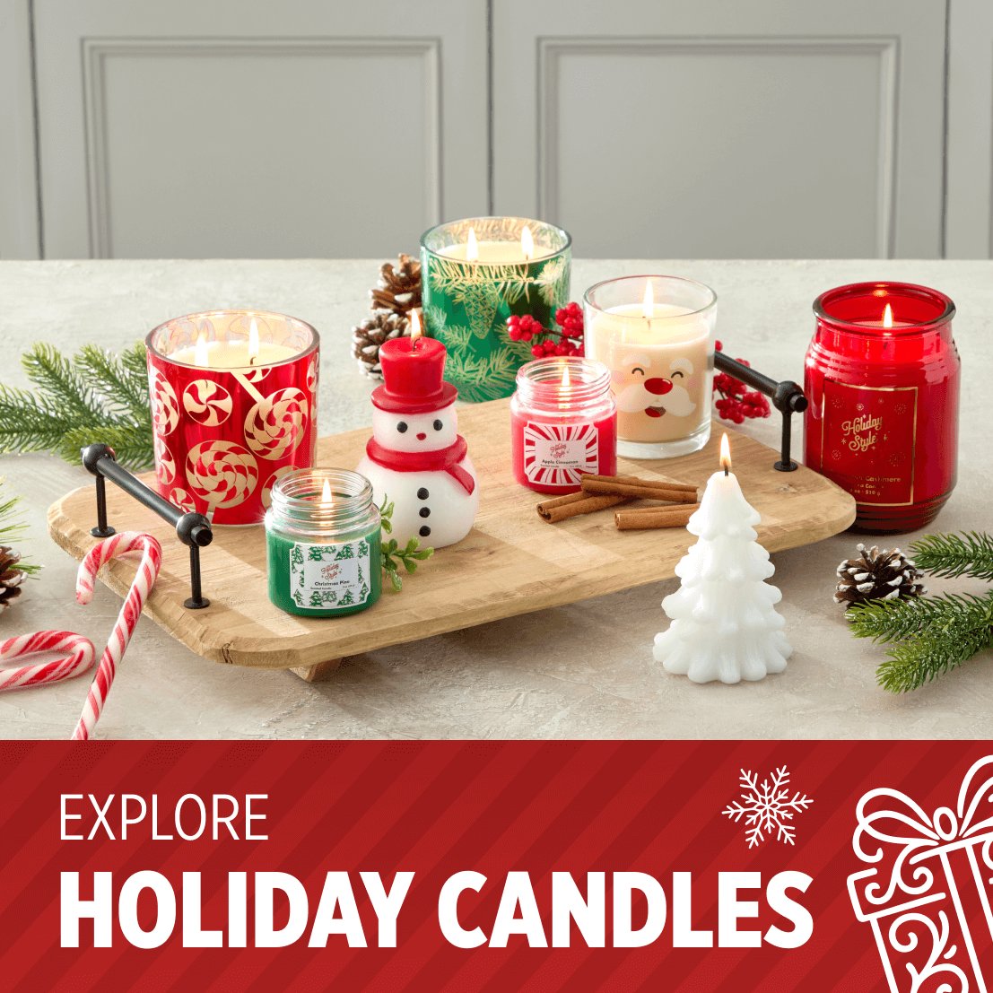 Explore Holiday Candles