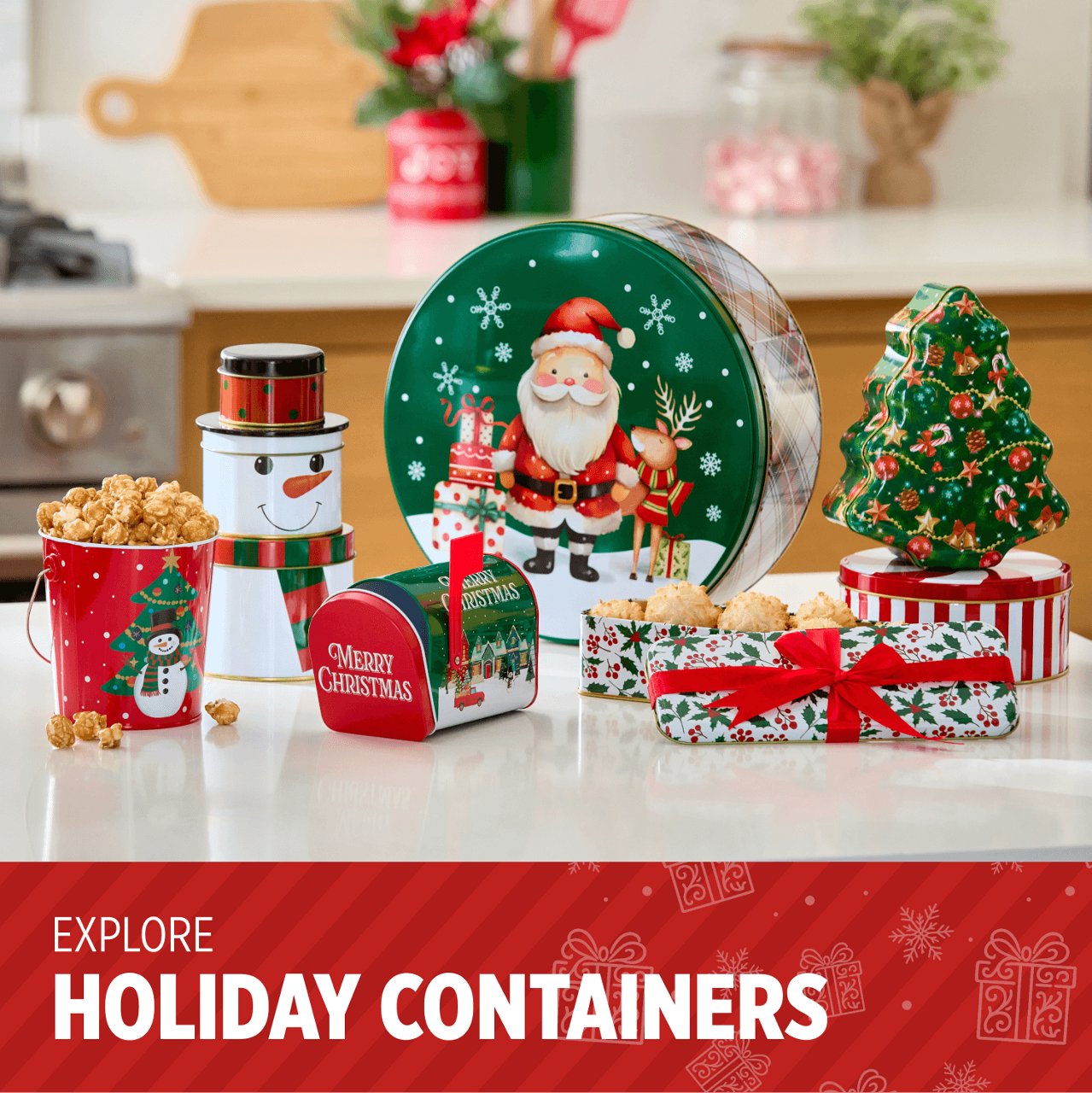 Pack the Joy: Festive Containers