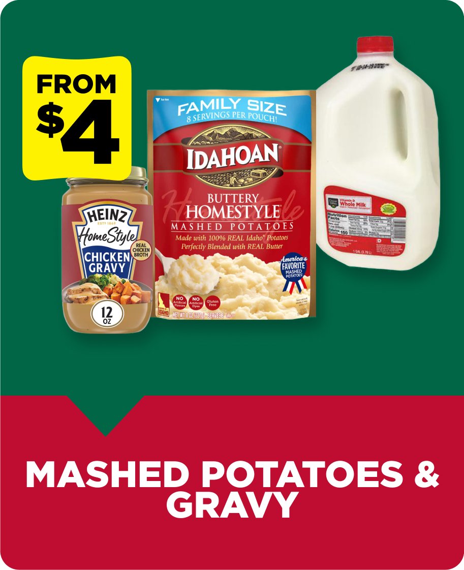 Mashed potatoes and gravy