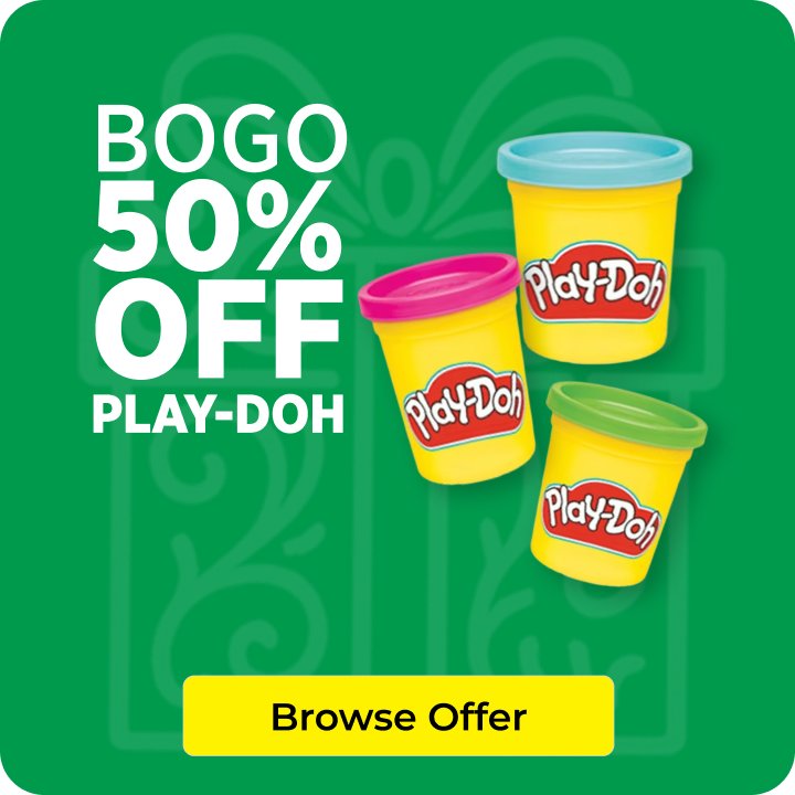 BOGO 50% OFF Play-doh
