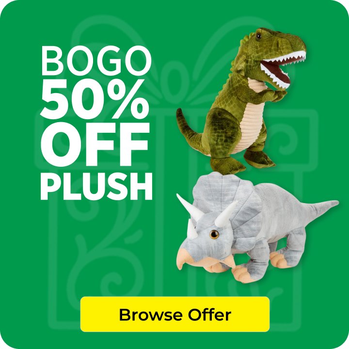 BOGO 50% OFF Plush