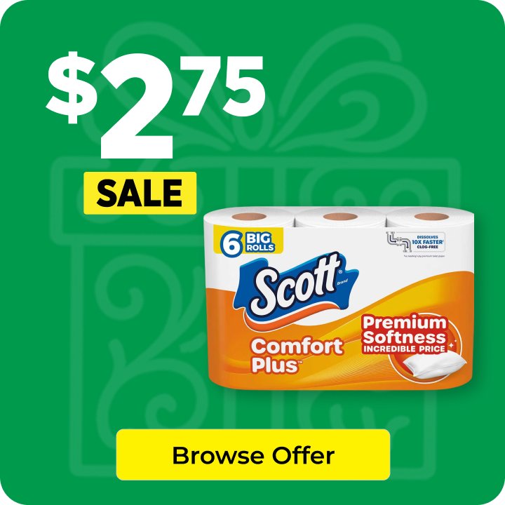 $2.75 Sale on Toilet Paper
