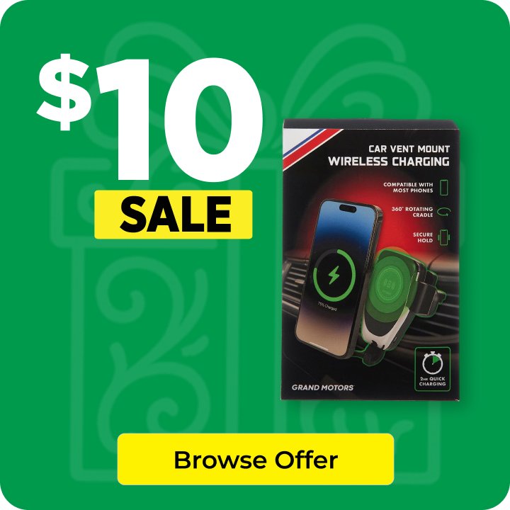 $10 Wireless Charging