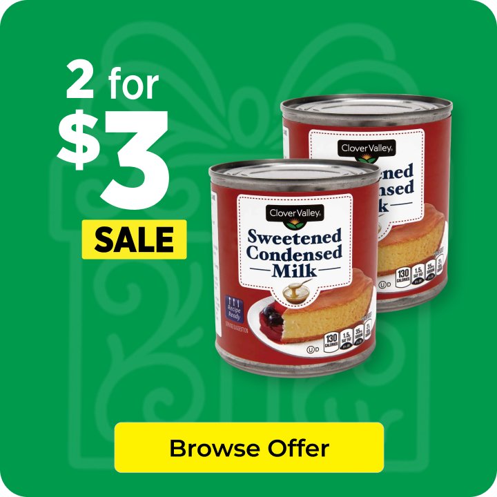 2 for $3 Clover Valley® Pumpkin