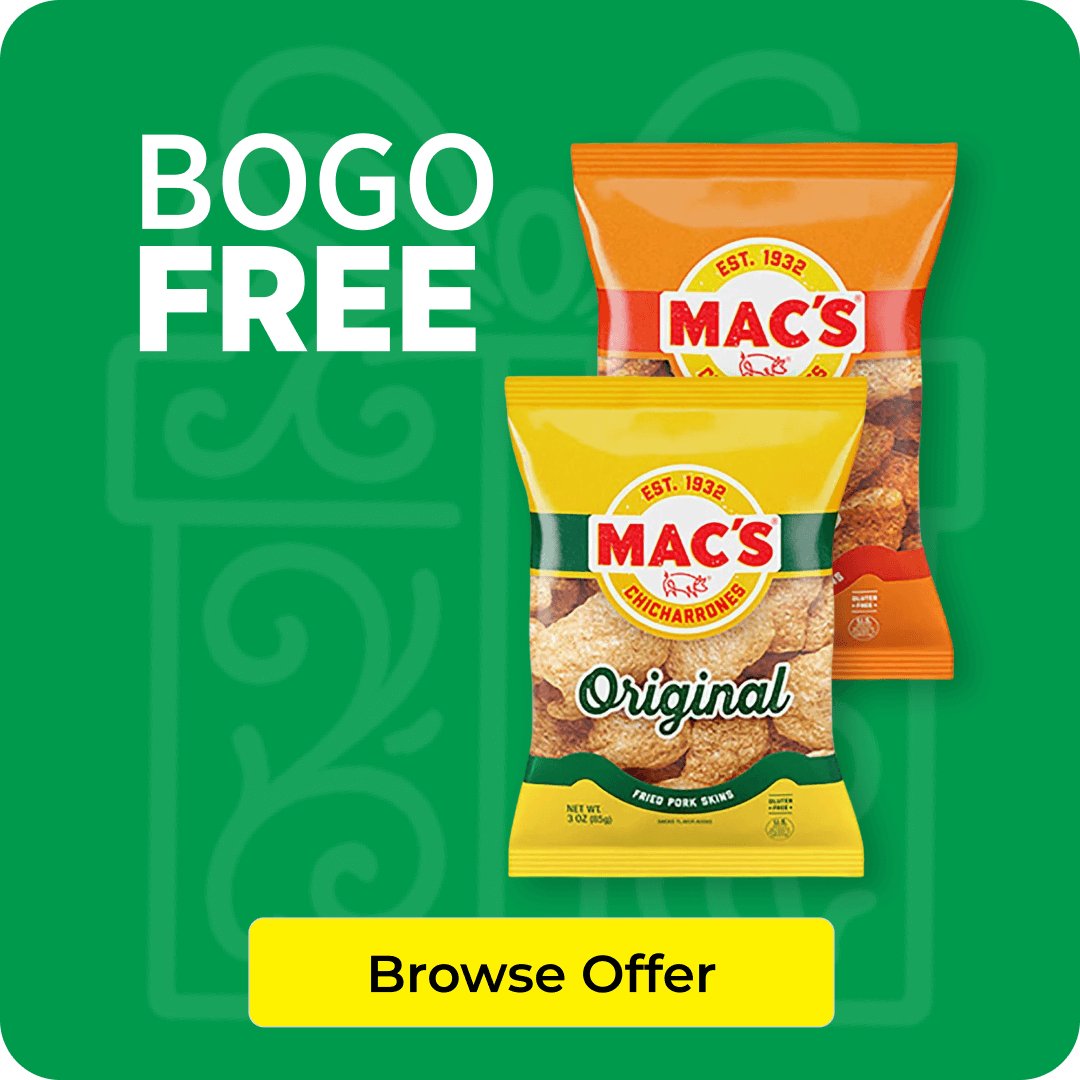 BOGO FREE Macs Fried Pork Skins