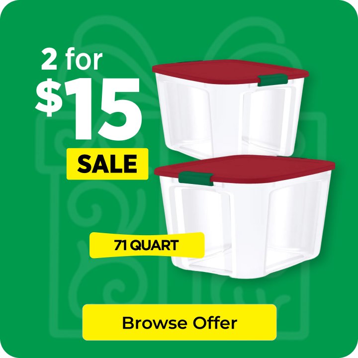 2 for $15 Holiday Tote