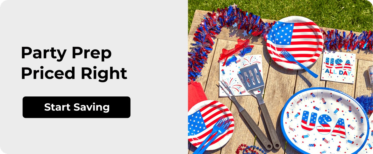 Last-min 4th of July Party Prep