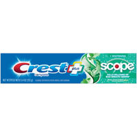 Crest + Scope Complete Whitening Toothpaste, Minty Fresh, 5.4 oz.
