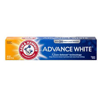 ARM & HAMMER Advance White Whitening Toothpaste, Clean