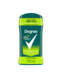 Degree Antiperspirant Deodorant Extreme Blast Scent for Men, 2.7 oz, 2 ct
