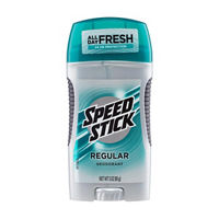 Speed Stick Regular Deodorant, 3 oz.