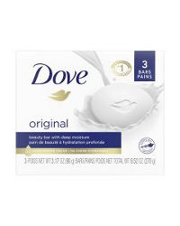 Dove Beauty Bar Gentle Skin Cleanser Original, 3.17