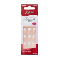 Kiss Pink Perfect French Nails, 24 Count