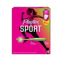 Playtex Sport Tampons Regular Absorbency, Fragrance-Free, 14ct