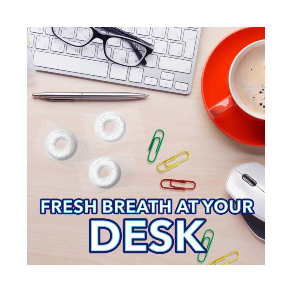 Life Savers Pep-O-Mint Breath Mints Hard Candy, 6.25 oz