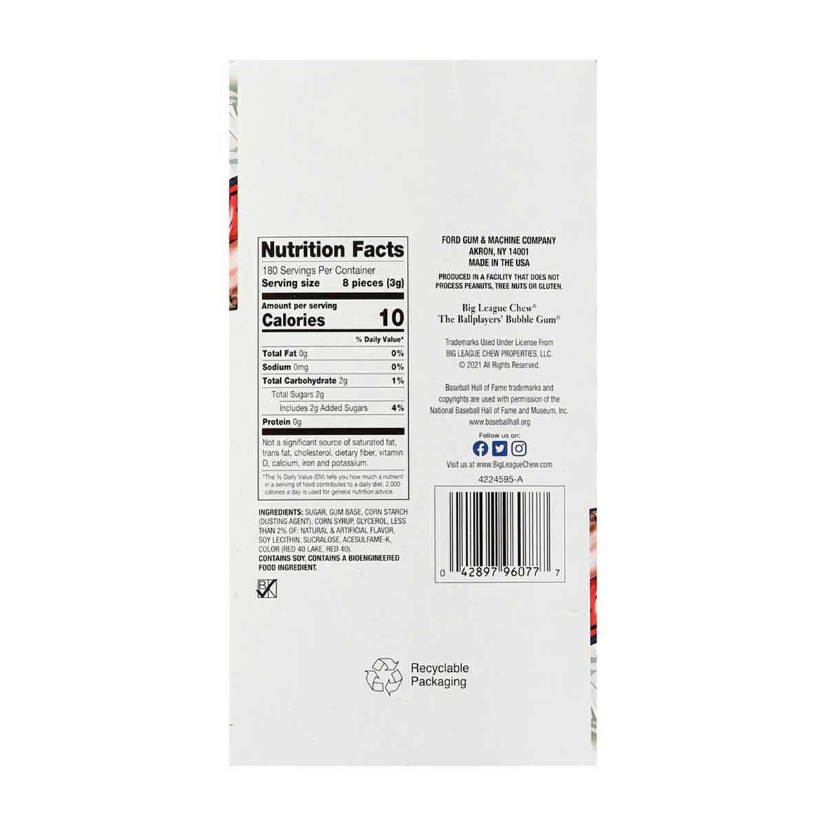 Big League Chew Original