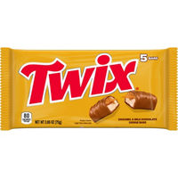 TWIX Fun Size Caramel Chocolate Cookie Candy Bar