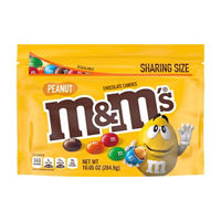 M&M'S Peanut Milk Chocolate - Sharing Size, 10.05 oz