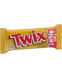 Twix Cookie Candy Bars, 1.79 oz, 2 ct