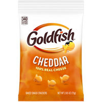 Goldfish Cheddar Cheese Crackers, 2.65 Oz Bag