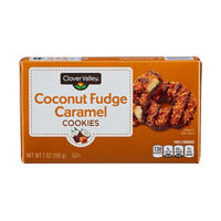 Clover Valley Coconut Fudge Caramel Cookies, 7 oz.