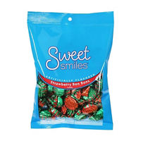Sweet Smiles Strawberry Bon Bons Filled Hard Candy, 6 oz