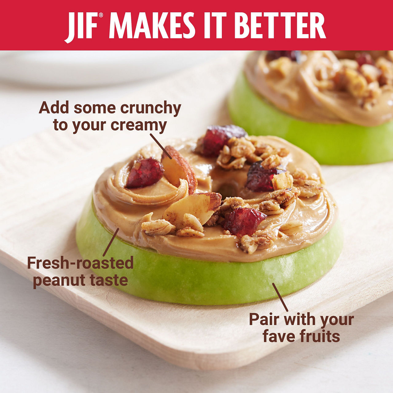 Jif Creamy Peanut Butter, 28-Ounce Jar