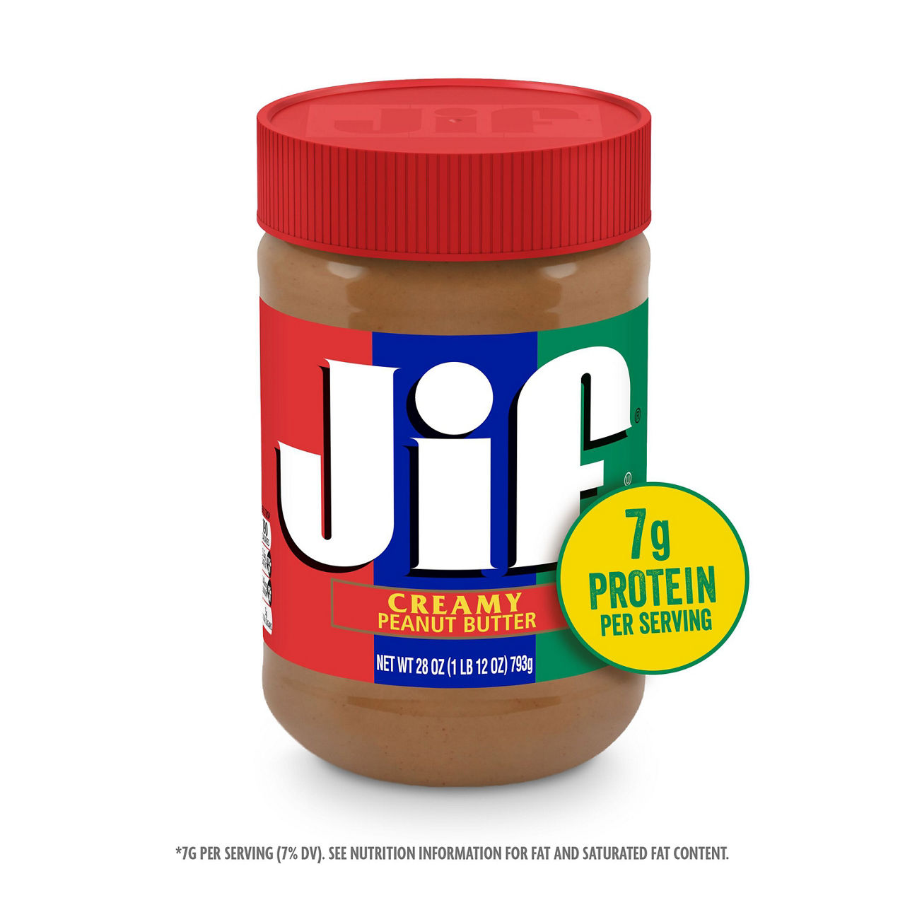 Jif Creamy Peanut Butter, 28-Ounce Jar