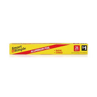 Smart & Simple Aluminum Foil, 20 sq ft