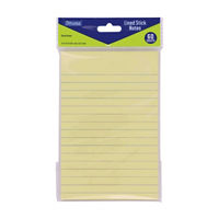 OfficeHub Lined Sticky Notes, 4x6 in, 60 ct