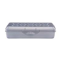 Sterilite Plastic School Pencil & Activity Box with