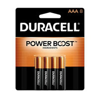 Duracell Power Boost AAA Batteries, 8 ct