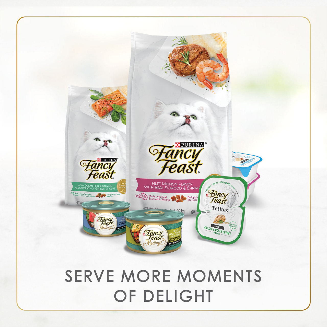 Purina Fancy Feast Salmon Feast Classic Grain Free Wet Cat Food Pate