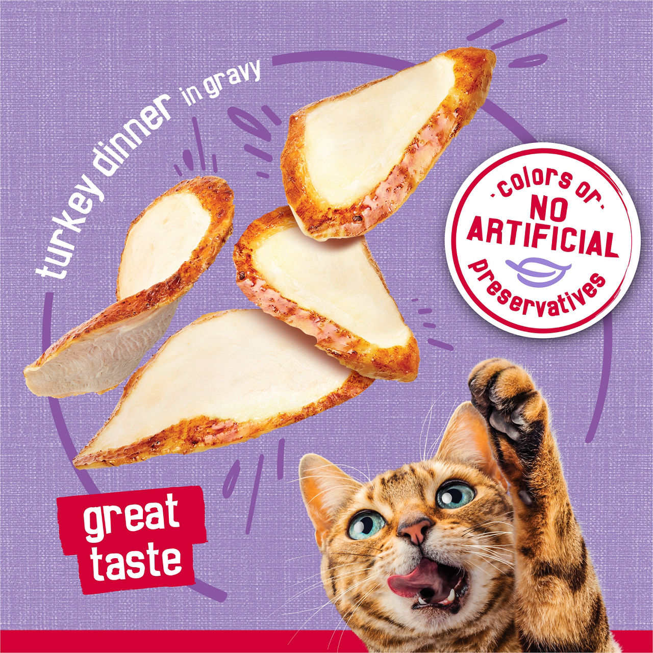 Purina Friskies Prime Filets Turkey Dinner in Wet Cat Food Gravy