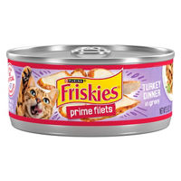Purina Friskies Prime Filets Turkey Dinner in Wet