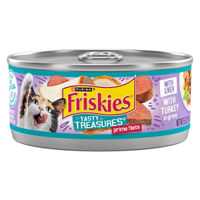 Purina Friskies Wet Cat Food Tasty Treasures With Turkey and Liver in Gravy