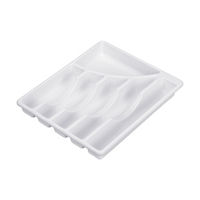 Sterilite 6 Compartment Cutlery Tray