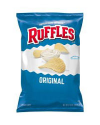 Ruffles Potato Chips Original, 8.5 oz