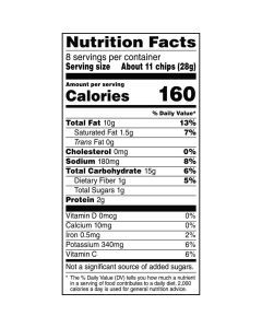 Ruffles Potato Chips Cheddar & Sour Cream Flavored, 8 oz